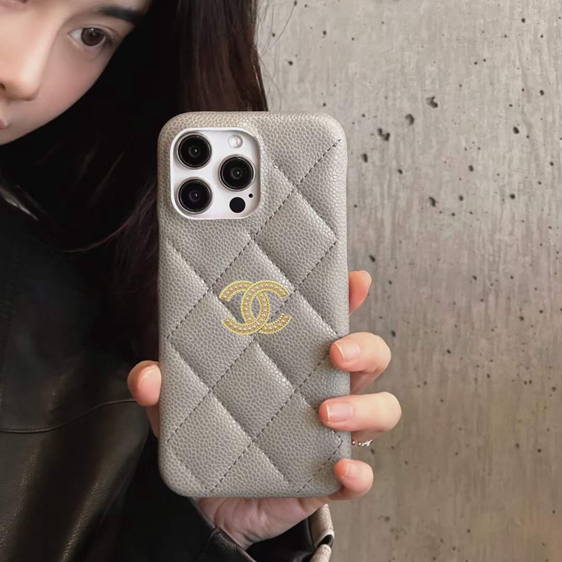 シャネル Chanel IPhone 16 15 IPhone14 13 Pro IPhone15 11 Pro 8 SE ケース 男女兼用 革製