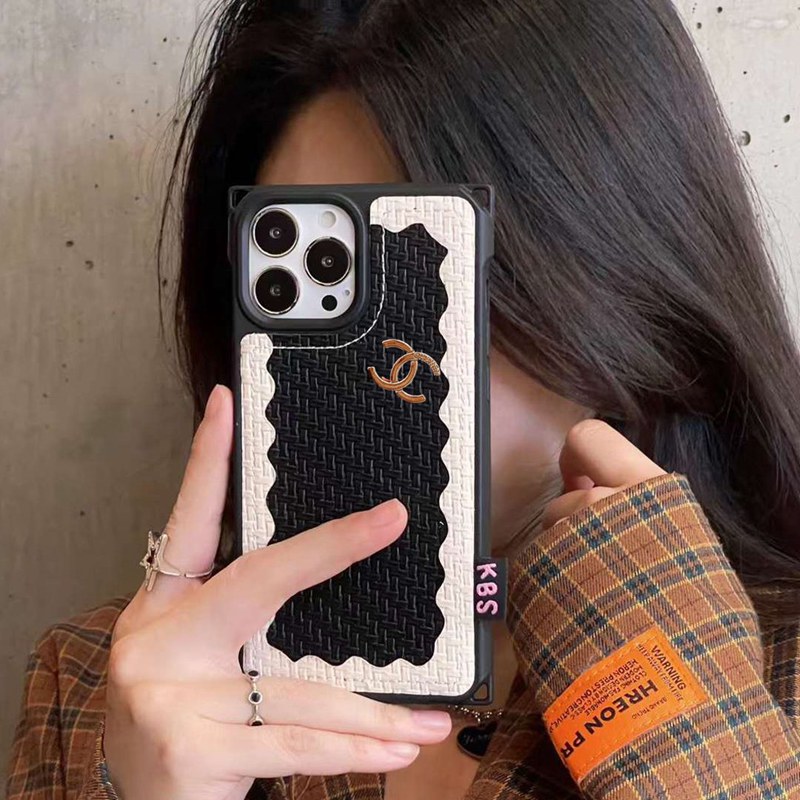 新作iphone 15 女子シャネルケース レディースブランドアイフォン15 プロカバーファッションラインストーン
