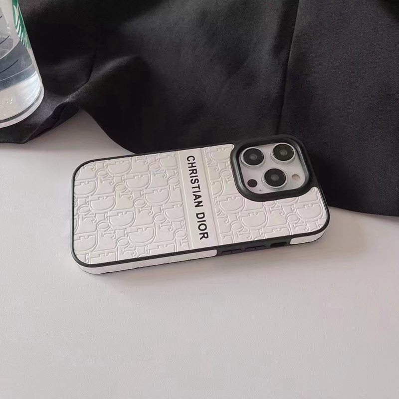 ディオールdior メンズレディース IPhone14 15 アイフォン15 ケース 男女兼用 革製  新作 芸能人愛用