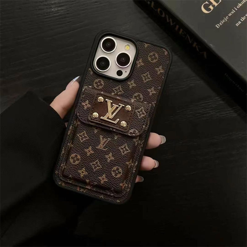 芸能人愛用 ルイヴィトン Lv グッチ Gucci サムソン s25 s23 s24 ultraカバーアイホン14 15 16 pro Max ケース上品 全面保護限定版 ビジネス風  カードポケット付き 男女兼用 革製