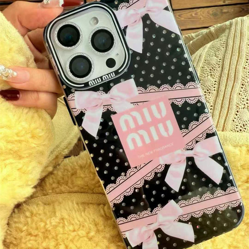 アイフォン16 15 プロ保護ケースシャネル Chanel MiuMiu ミュウミュウ  便利 アイホン16 15 14 13 Pro アイフォーン13 14 15 Pro Max Iphone15 16 Plus ケース 人気付き個性潮 已用