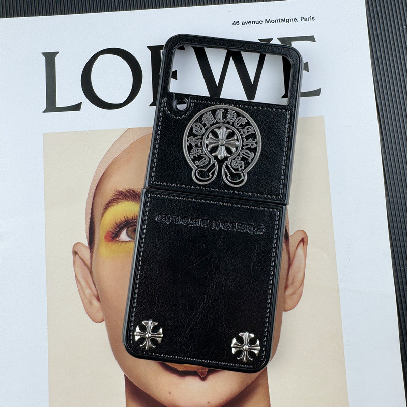 Chrome Hearts クロムハーツ ブランドGalaxy Z Flip6 5 4 3 ギャラクシーZ Fold6 5 4 3 2ケースカバー激安