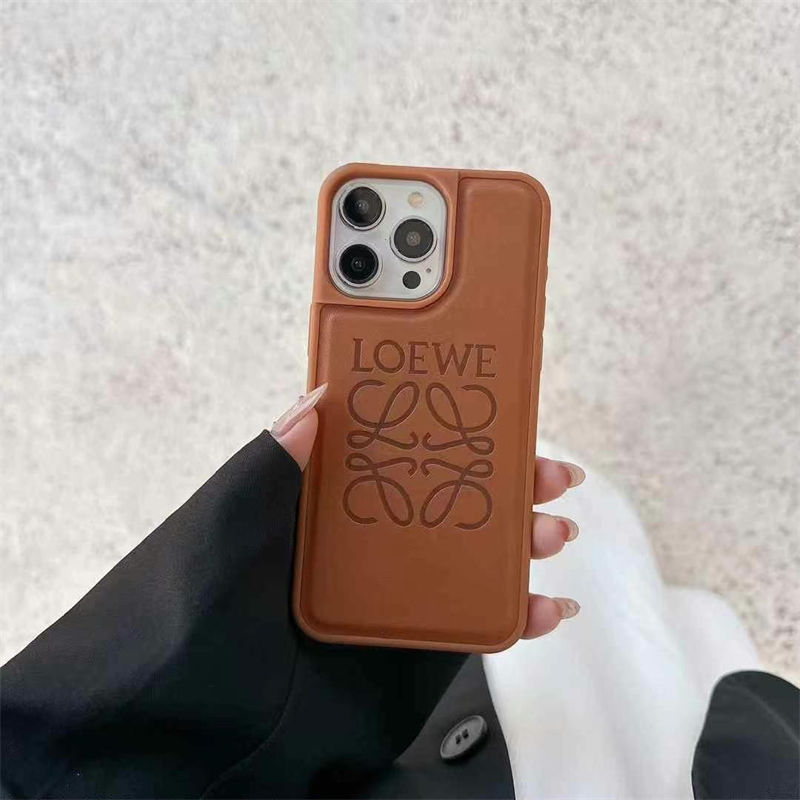 芸能人愛用 ロエベ LOEWE Iphone16 15 14 13 17携帯ケースロエベ LOEWE アイホン16 14 15 pro Max ケースカバー 