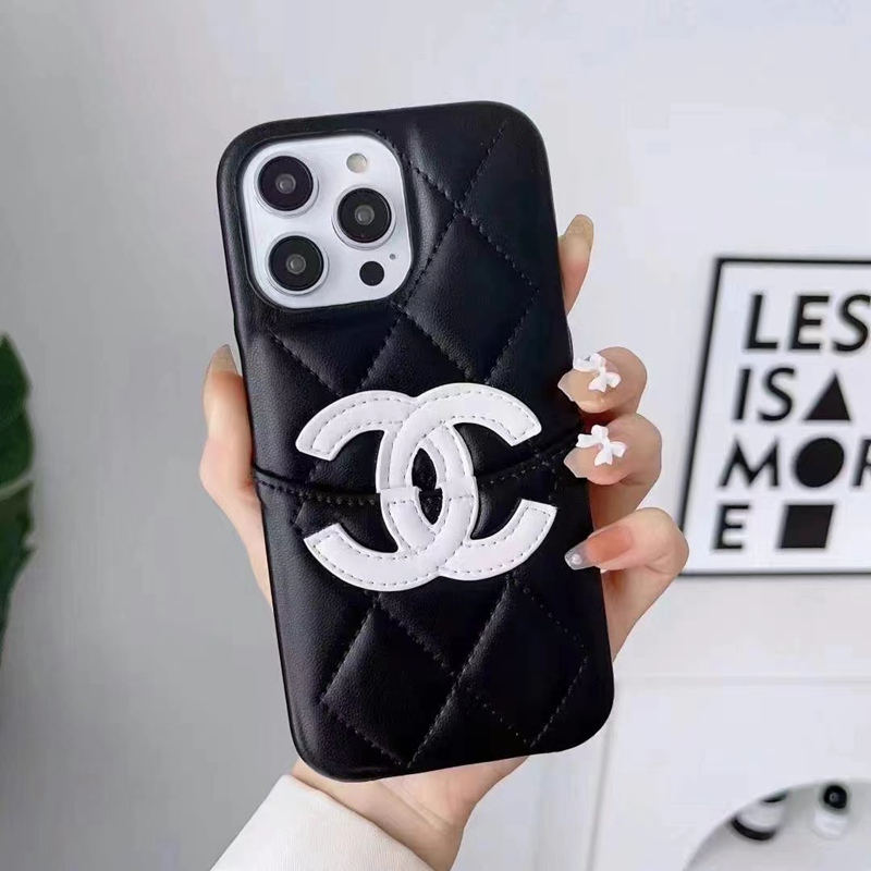 大人気 シャネル Chanel iphone 17 15pro/16 pro max 14 13 携帯ケース 合わせ易い 背面カード収納