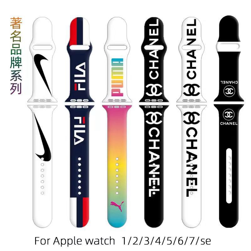 激安ブランドナイキ  アディダス シャネル アップルウォッチ10 9 ブランドバンド Ultra 2 Se2バンド Samsung Galaxy Watch 6/5/4 バンド