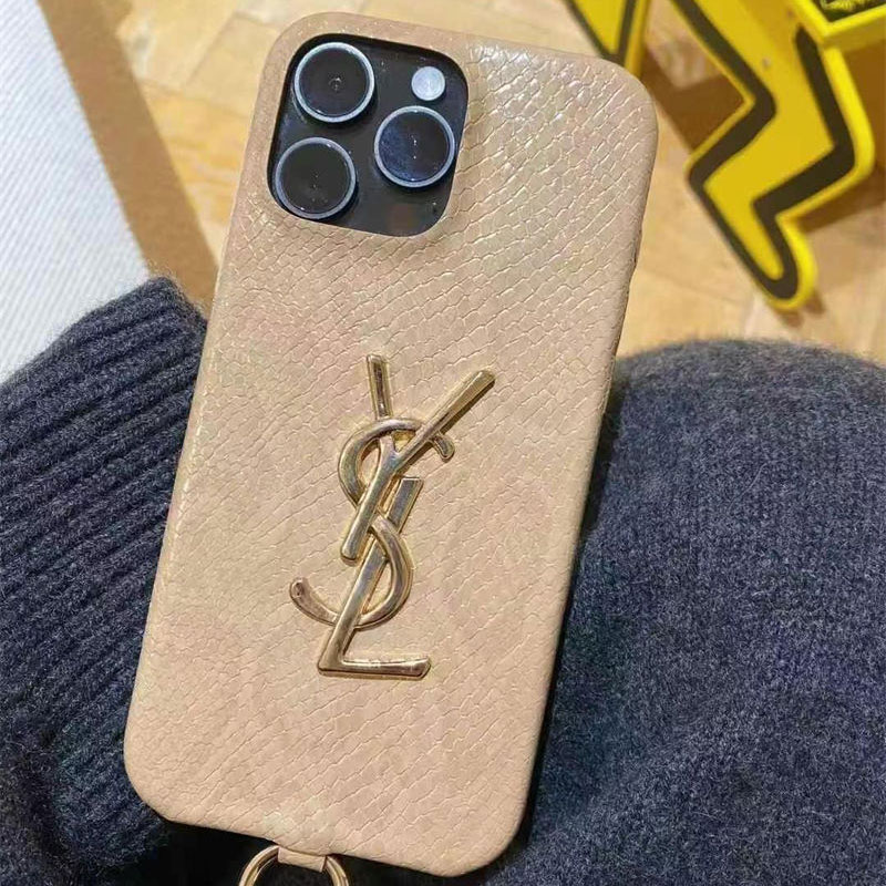 Iphone 17シリーズ即納  Ysl イヴサンローラン iPhone17 16 15 ケース 豪華 