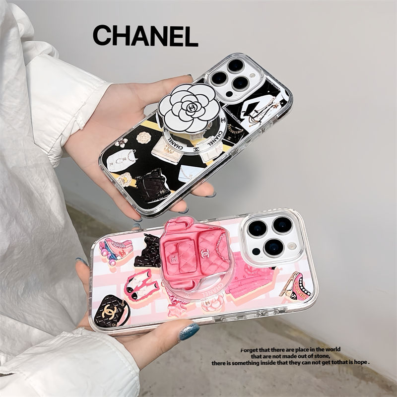 シャネル Chanel 芸能人愛用  Iphone16 15 14 13 17携帯ケース アイホン16 14 15 pro Max ケースカバー 上品 