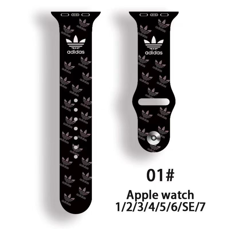 Galaxy Watch6/5/4 アップル9 10 8ウォッチ腕時計交換バンド20mm 22mm ナイキ Nike アディダス Adidas  交換ベルト galaxy/appleなどウォッチ対応