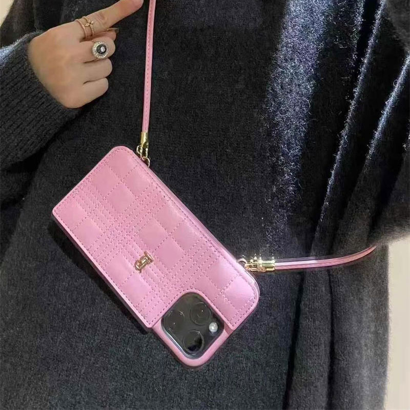 バレンシアガ Balenciaga アイフォン16 15 pro max 17 plusケース 革製 斜め掛け 