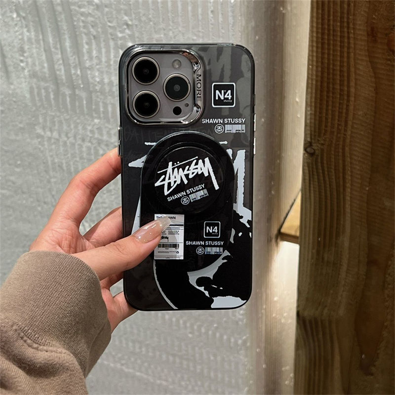 超スタイリッシュステューシー Stussy  iphone 17 15pro/16 pro max 14 13 携帯ケース 合わせ易い