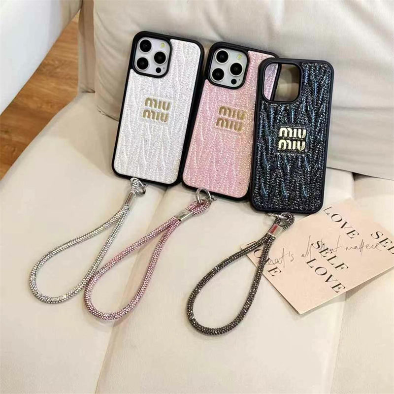 IPhone 17シリーズ 即納 MiuMiu ミュウミュウ IPhone16 IPhone15 14 13 Pro IPhone16 15 17 Pro 8 SE ケース