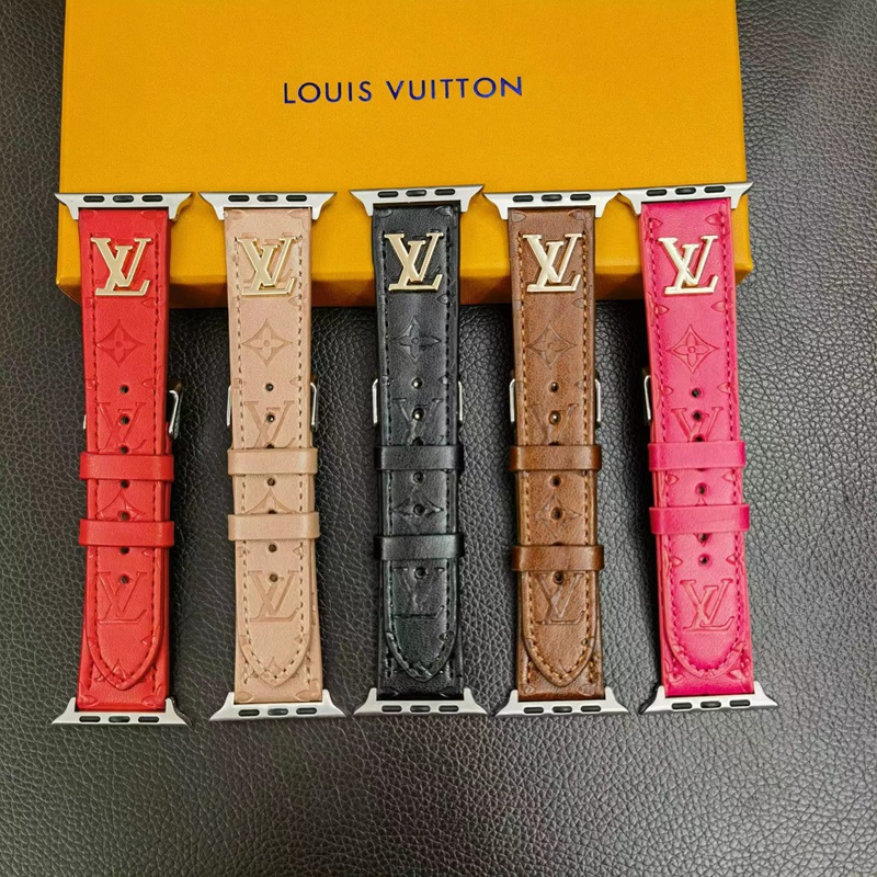 20mm 22mm腕時計ルイヴィトン louis vuittonバンドGalaxy Watch 6/6 Classic/5/4/4 Classicバンド 革製 男女兼用  ハイブランド柔らかい 通気性 防水 防汗 男女兼用 galaxy/appleなどウォッチ対応