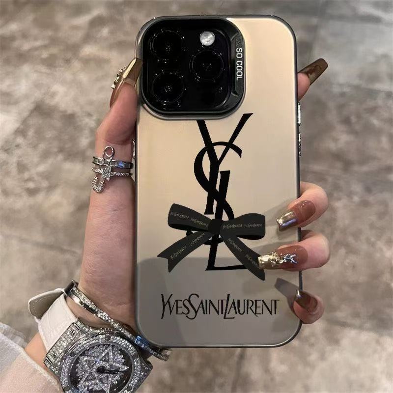 IPhone 17シリーズ 即納 Ysl イヴサンローラン IPhone16 17 15 14 13 Pro IPhone16 15 17 Pro 8 SE ケース