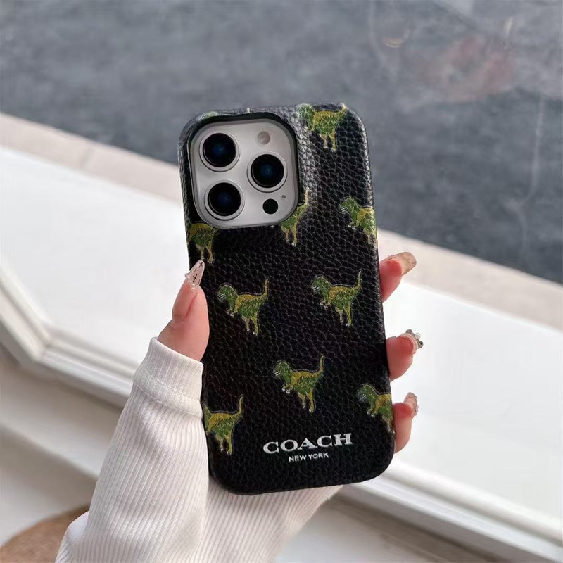 Iphone 17シリーズ即納  超スタイリッシュコーチ Coach アイホン17 15 16 pro max携帯ケース