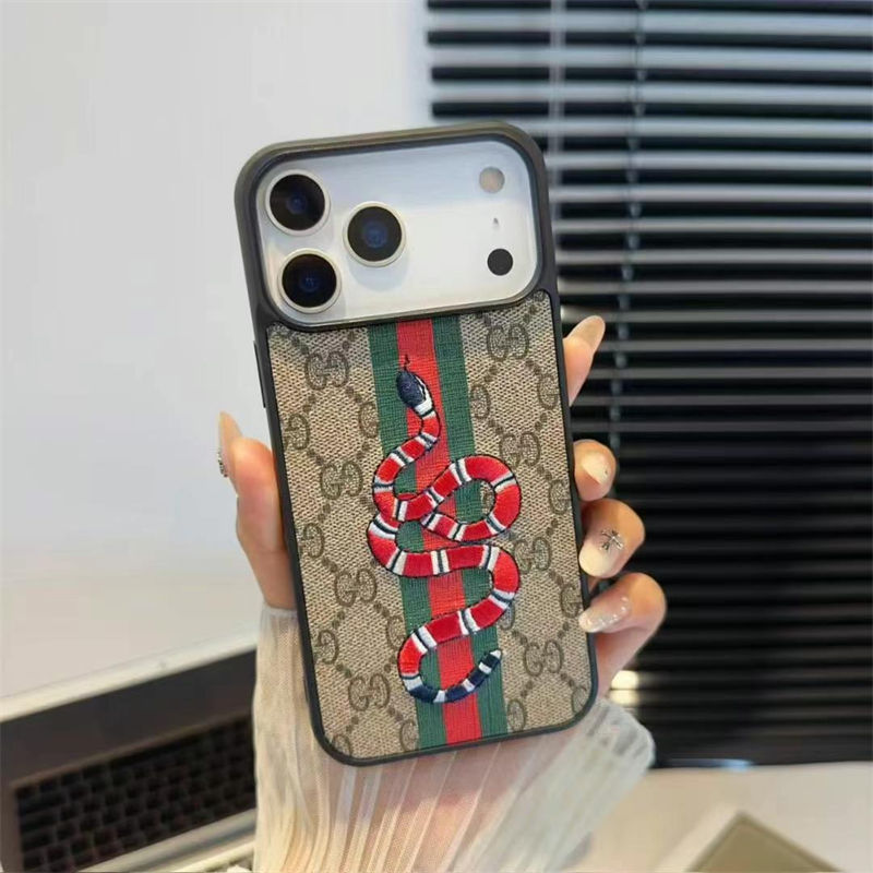 グッチ Gucci iPhone16 15 14 17 air プロマックス 携帯ケース 男女兼用