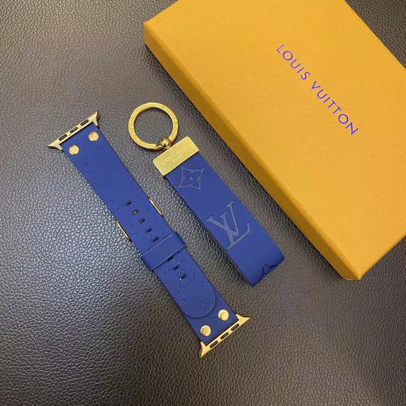 時計バンド20mm 20mmベルトルイヴィトン louis vuitton スマートウォッチバンド Galaxy Watch Active2ベルト耐水性腕時計ベルト革時計ベルト galaxy/appleなどウォッチ対応