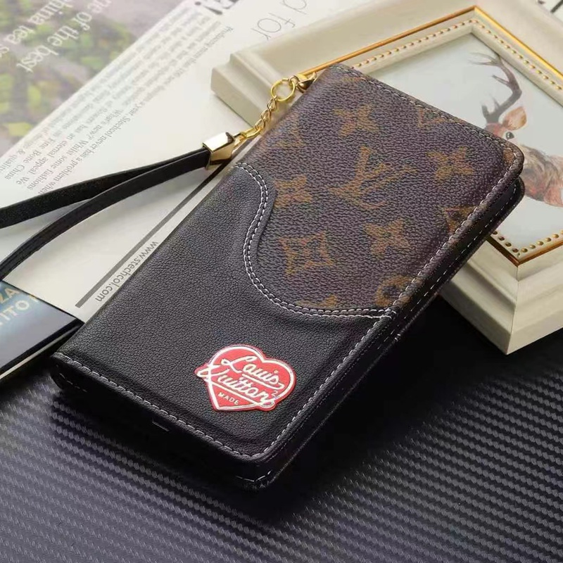ルイヴィトン louis vuitton アイフォン16 15 pro max 17 Airケース  革製 手帳型  カード収納