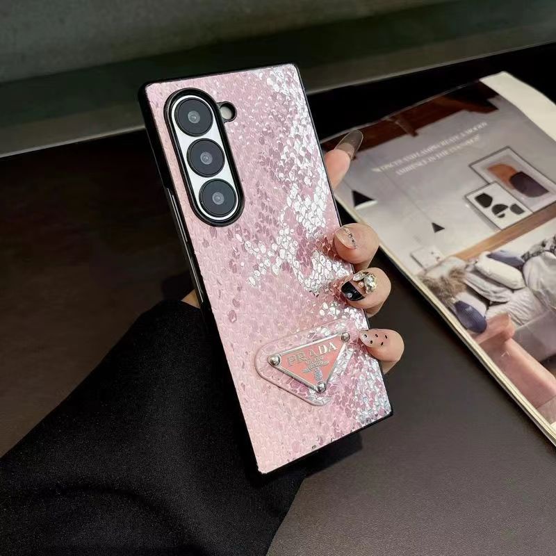 ラダ Prada Galaxy Z Fold2/Z Fold3 /Fold5 flip6 7ケース ブランド ギャラクシーSamsung Galaxy Z Fold7 6 5 4 3カバー ケースカバー人気男女兼用  已用