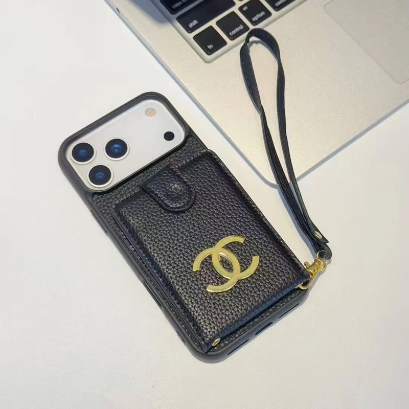 超スタイリッシュシャネル Chanel アイホン17 15 16 pro max携帯ケース 大人気  革製 男女兼用  背面カード収納