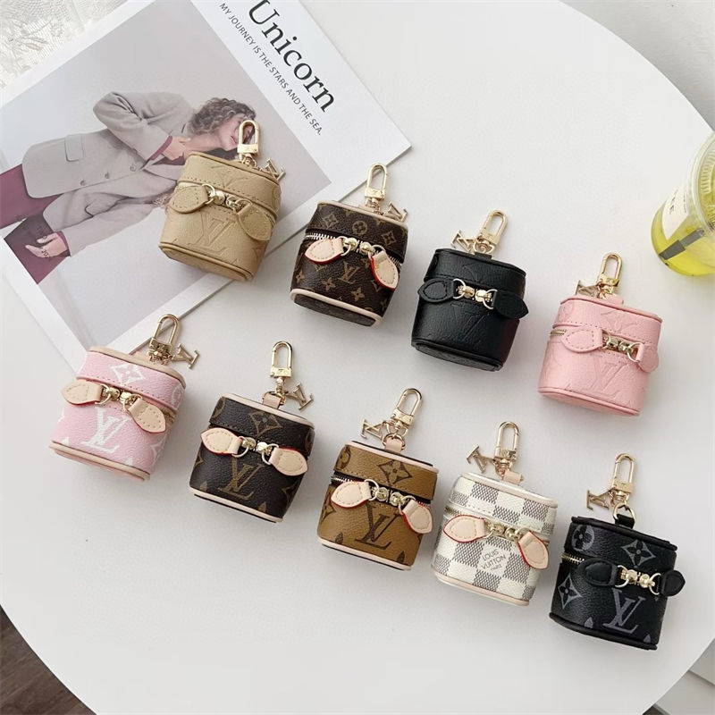 ルイヴィトン louis vuitton  Airpods pro1 2 3 4 pro2 Galaxy Buds 2 3 Proケース韓国  革製 斜め掛け