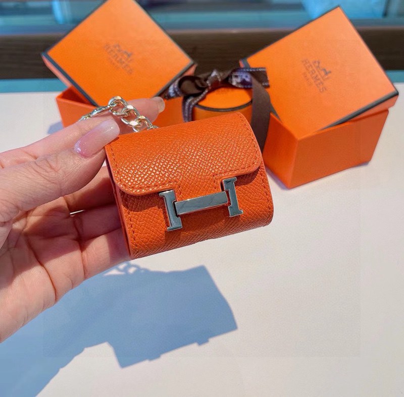 エルメス Hermes ブランドAirpods4 Pro2ケースAirpods pro 3 4 ギャラクシーバッズ3プロ buds 2 Galaxy Buds Liveケース 革製