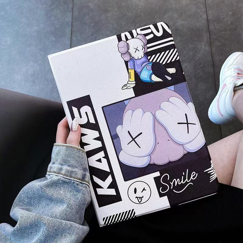 カウズ Kaws Ipad 11th10th 2024 Ipad Air6 5 Mini7 Pro ipad air7  2025 11インチ13インチ ipad 11ケース