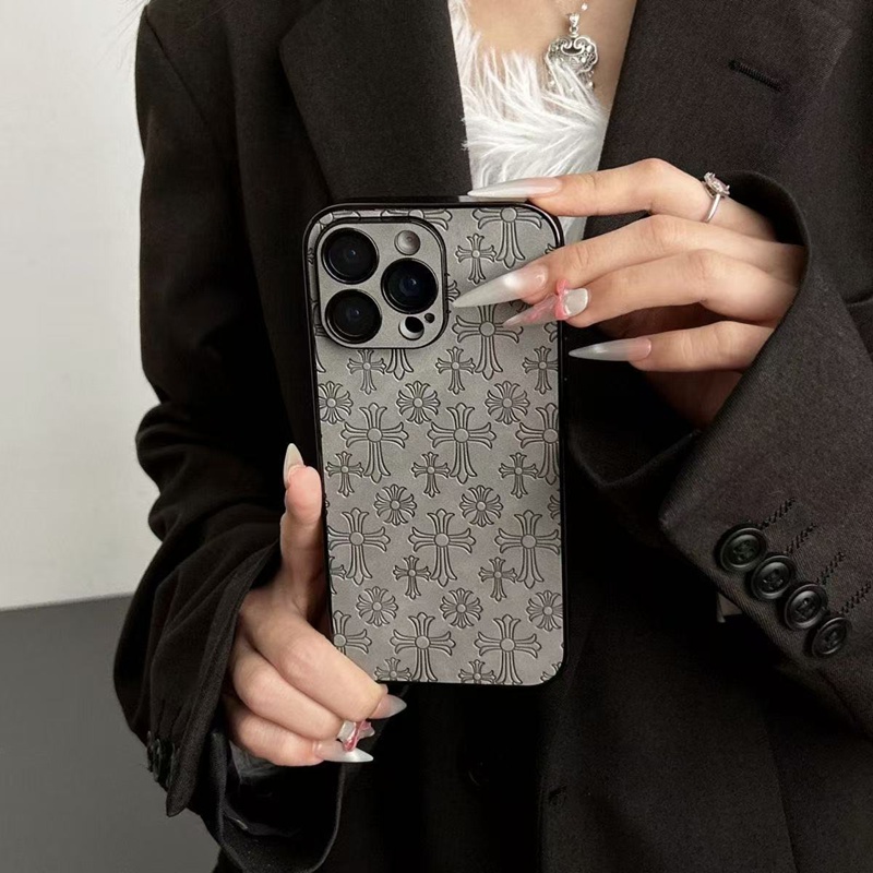 芸能人愛用 Chrome Hearts クロムハーツ アイホン17 16 14 15 pro Max air ケースカバー 上品  男女兼用