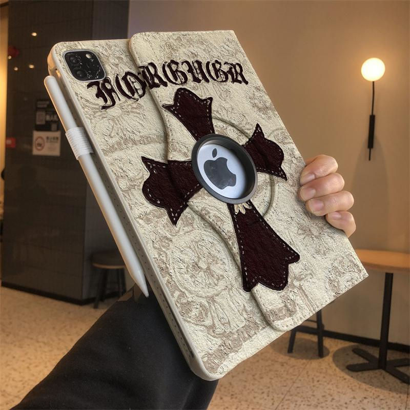 Ipad 第11/10/9/8世代 Ipad Mini7/6 Air6/5 Pro 2023 ipad air7  2025 11インチ13インチ ipad 11ケースChrome Hearts クロムハーツ