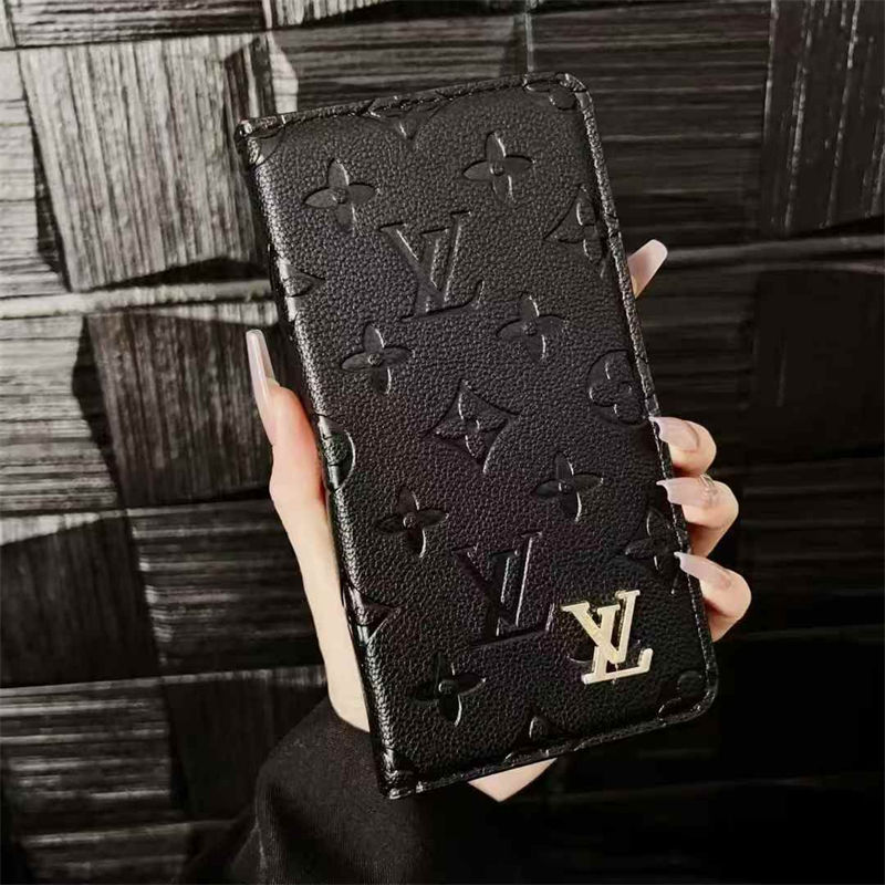 ルイヴィトン louis vuitton IPhone16 17 15 14 13 Pro air IPhone16 15 17 Pro 8 SE ケース 手帳型 革製 男女兼用  カード収納