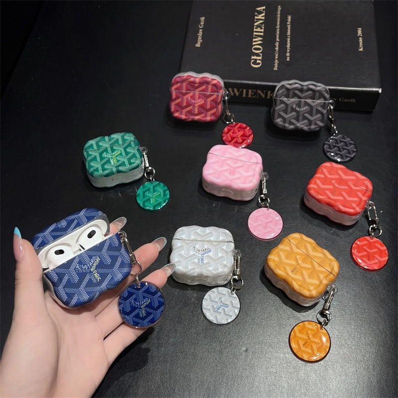 ゴヤール Goyardエアーポッズ4 プロ2 3 2カバー レディースメンズ 耐衝撃 ゴヤール Goyardエアーポッズ プロ 2 airpods 2 3 4 pro2 3ケース  用