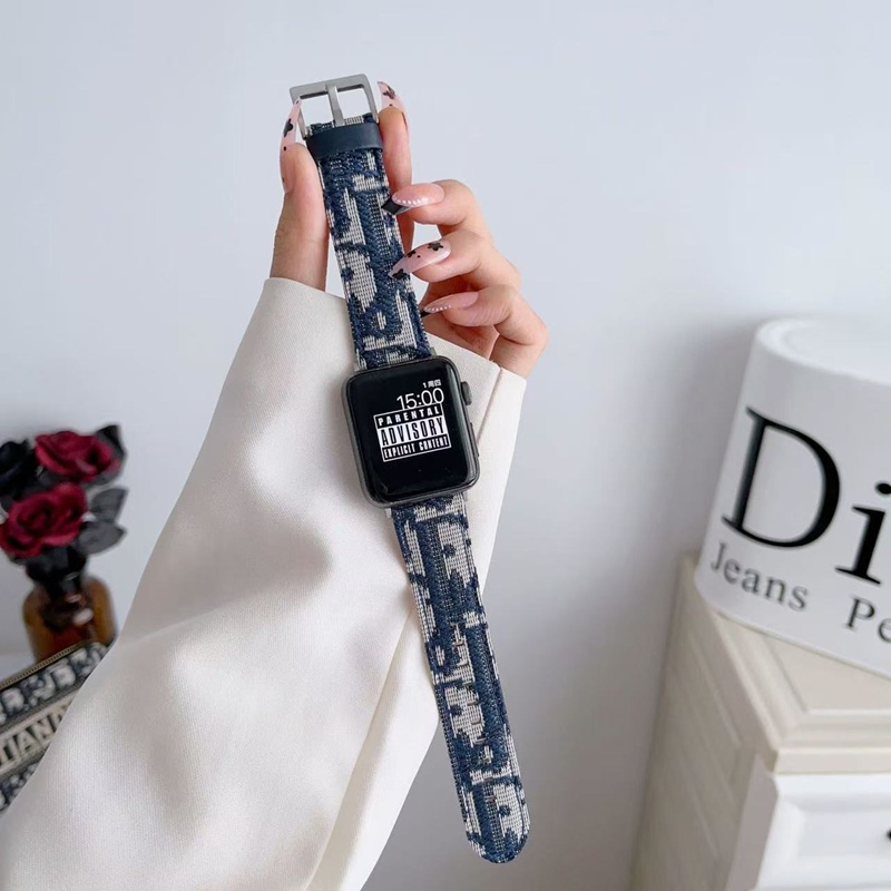 メンズレディースディオール Dior  腕時計バンドiwatch band アップルウォッチ11 10/X/9/8/7 ultra2 交換ベルト耐水性腕時計