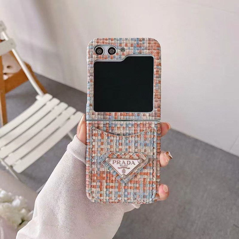 プラダ Prada Galaxy Z Fold2/Z Fold3 /Fold5 flip6 7ケース ブランド ギャラクシーSamsung Galaxy Z Fold7 6 5 4 3カバー ケースカバー人気男女兼用  已用