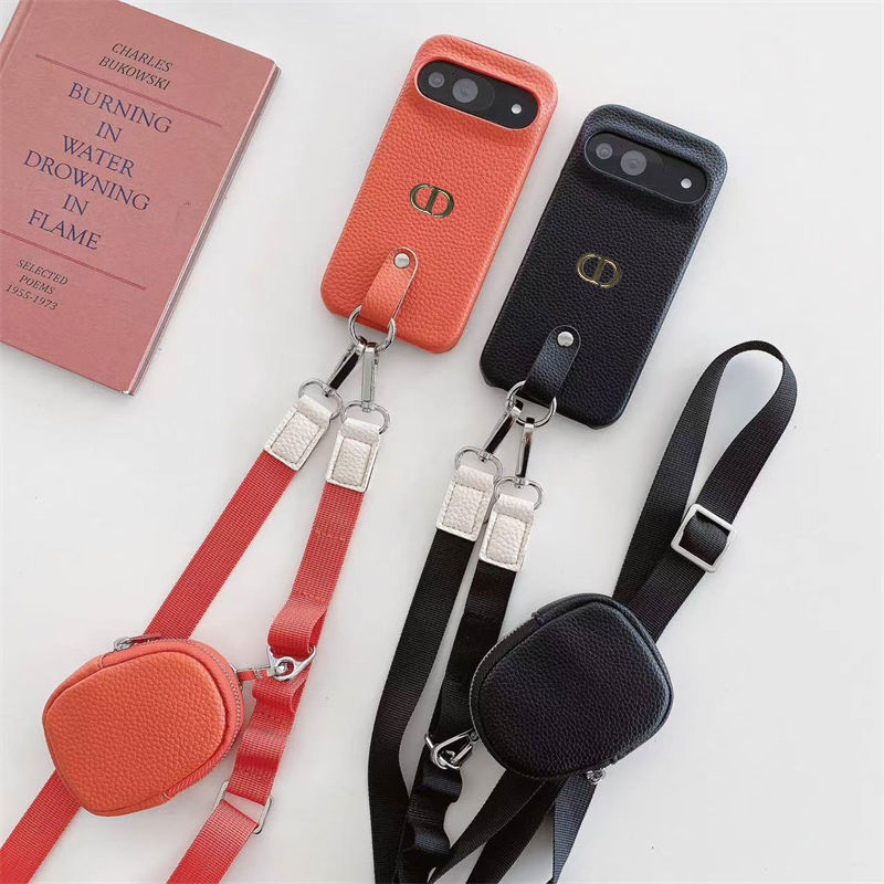 Diorピクセル 8a Pro 7a 6/7/6a/9a 10ブランドケース Iphone17 16 15/14/13 保護カバー男女兼用 斜め掛け 
