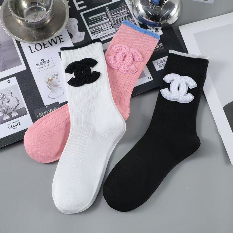 シャネル ブランド ソックスシャネル