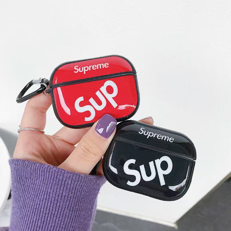 シュプリーム ブランドAirpods4 Pro 3 2ケースAirpods pro 3 4ケース