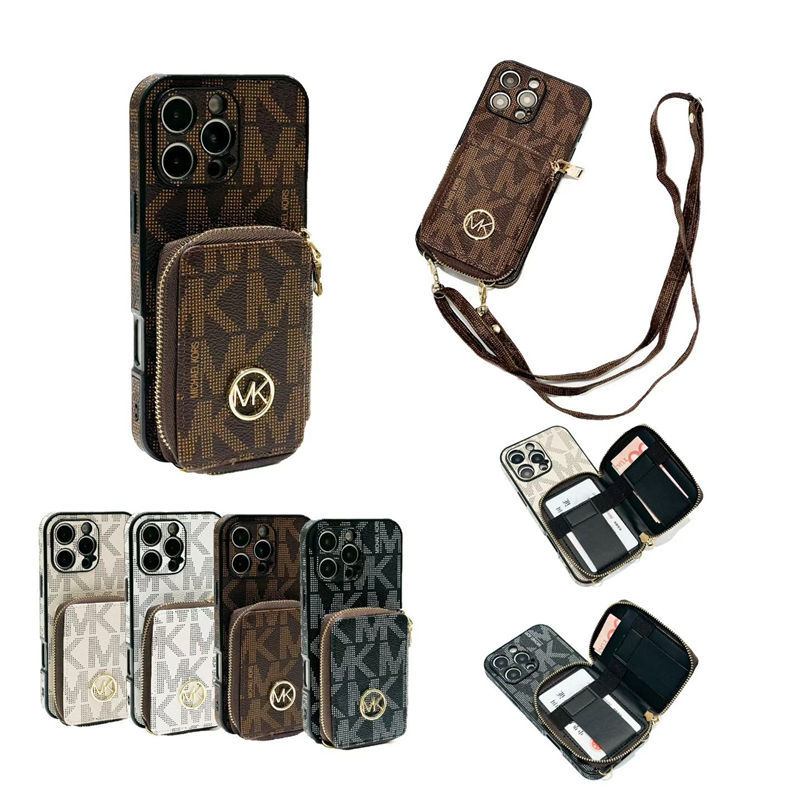 MK Iphone17 air 16 Plus ケース背面カード収納 肩掛け