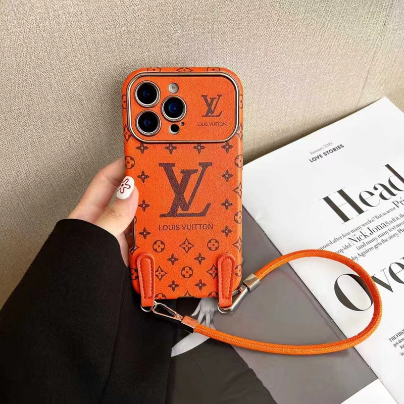 ルイヴィトン Iphone 17 air 16 15 14 13 携帯ケースストラップ付き 