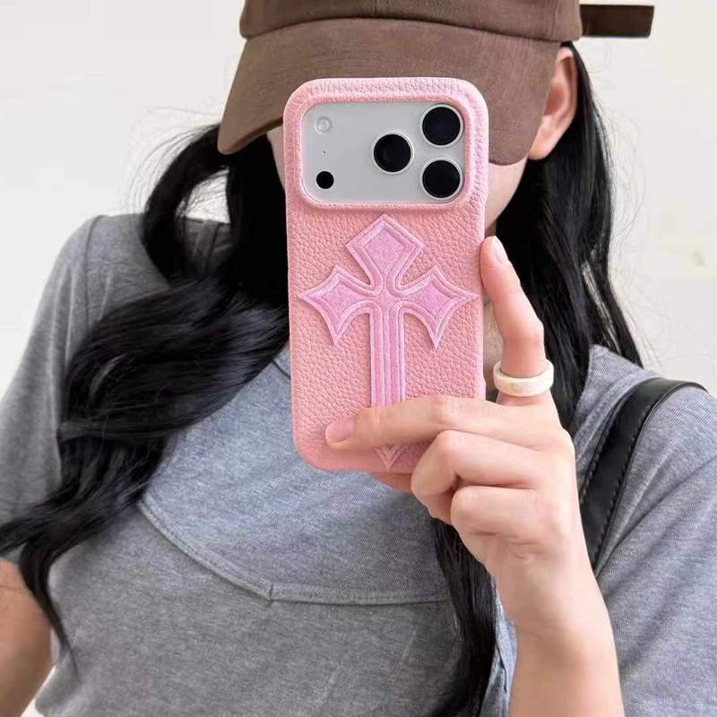 クロムハーツ IPhone17 16 14 15 アイフォン15 16 pro maxケース