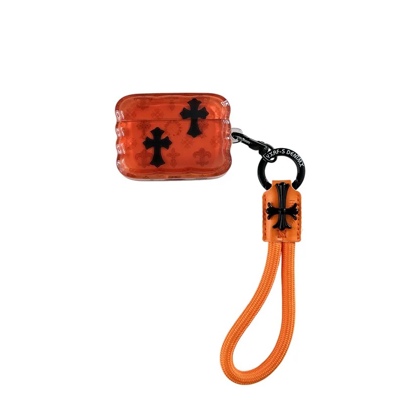 エアーポッズ4 3 pro3 2ケース 人気 Chrome Hearts斜め掛け