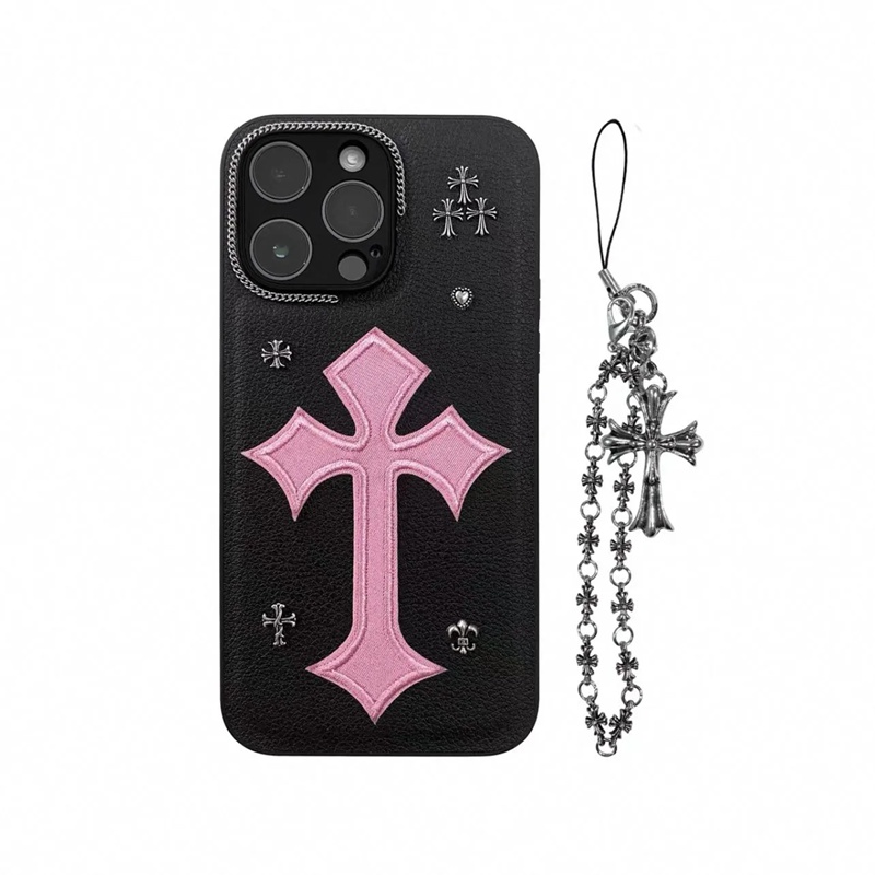 クロムハーツ iphone17 15 16 pro maxケース iPhone 17 14 15カバー