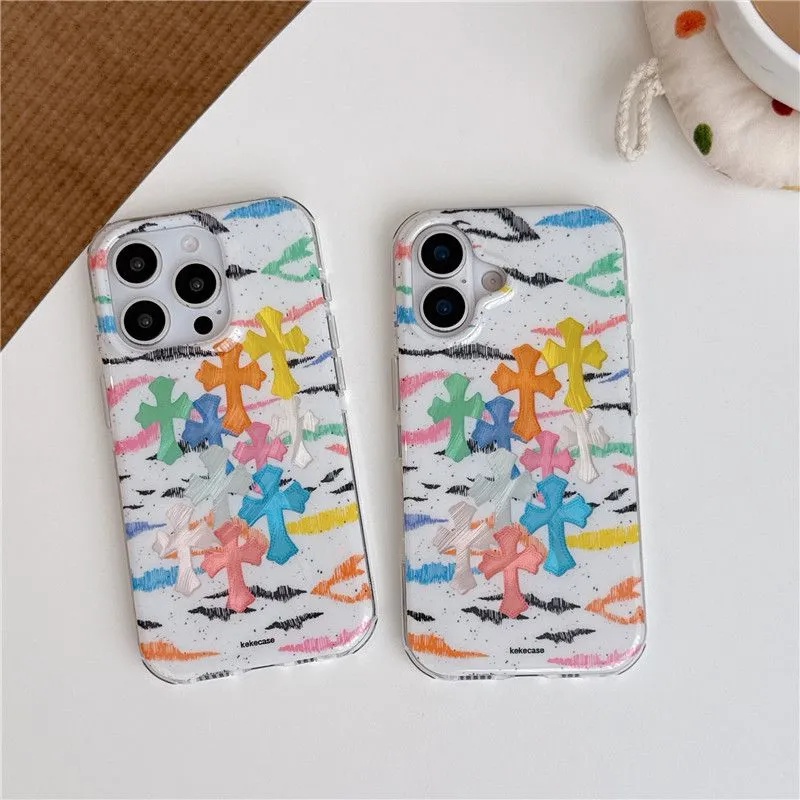 Chrome Hearts IPhone17 air 14 15 16 pro maxケース 女子