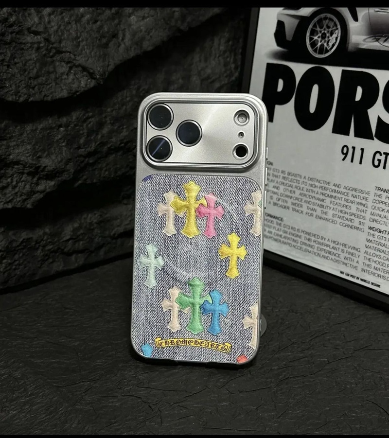 Chrome Hearts IPhone 17 16 15 14 13 Pro air IPhone17 16 15 Pro 8 SE ケース