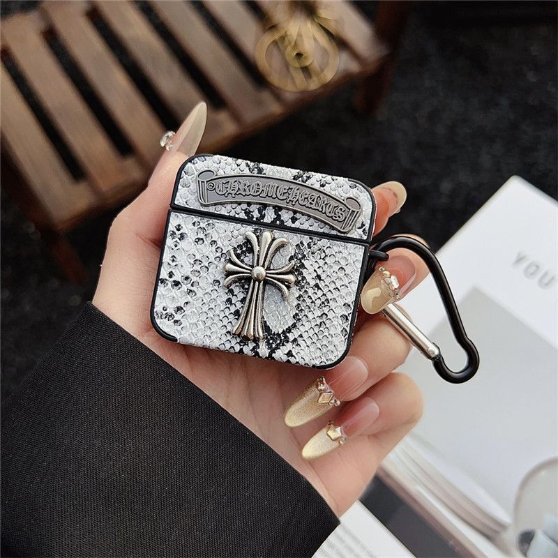 Chrome Hearts クロムハーツエアーポッズ4 プロ2 3 2カバー レディースメンズ 耐衝撃