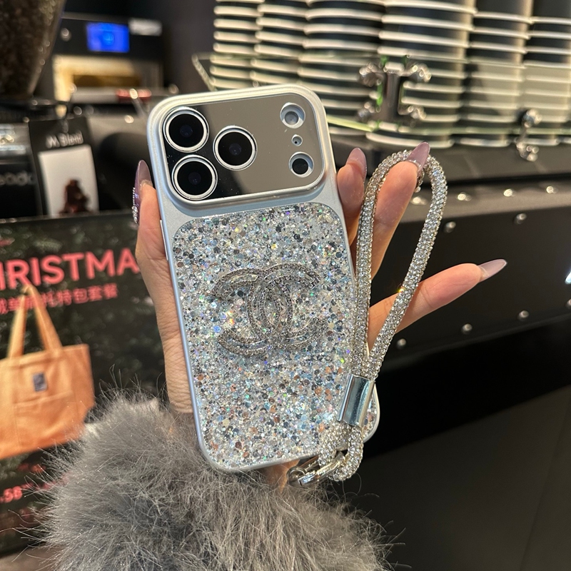 Chanel アイホン air 17 16 14 15 プロマックスケース 斜め掛け レディース