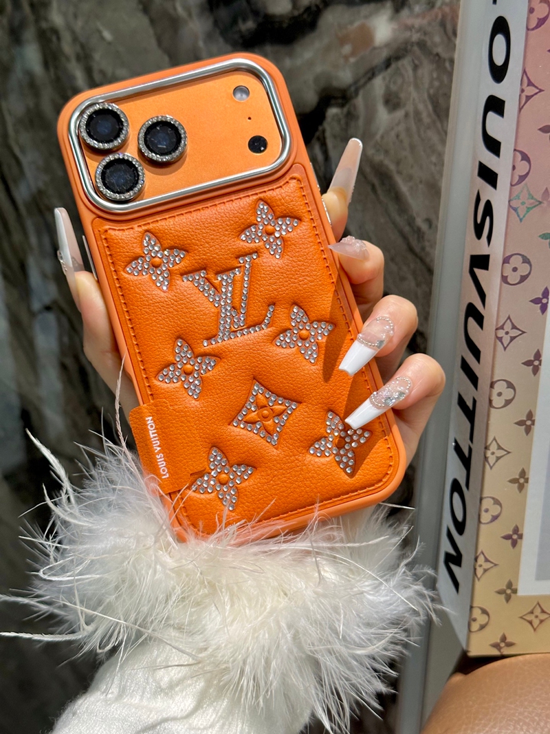 louis vuitton Iphone 17 air 16 15 14 13 携帯ケース 革製