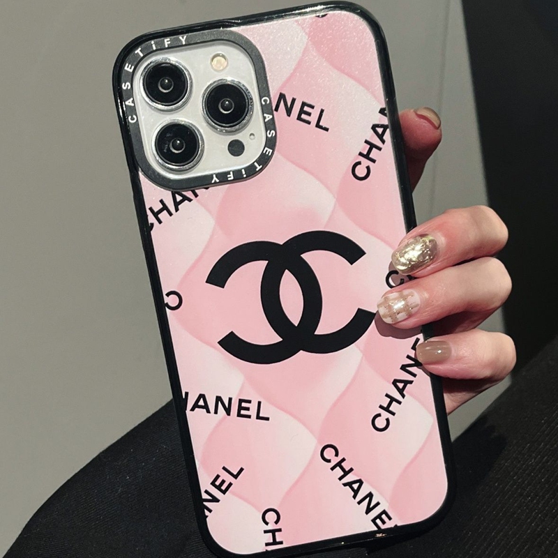 Chanel iphone17 pro max 16 15 14 13pro Maxケース 