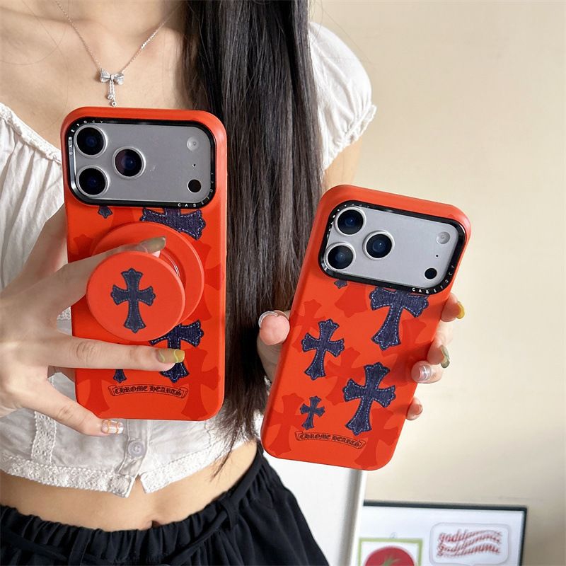 Chrome Hearts Iphone air 17 16 Pro Max 15 Plus 14 13 12 17 Pro Max Xs Maxケース