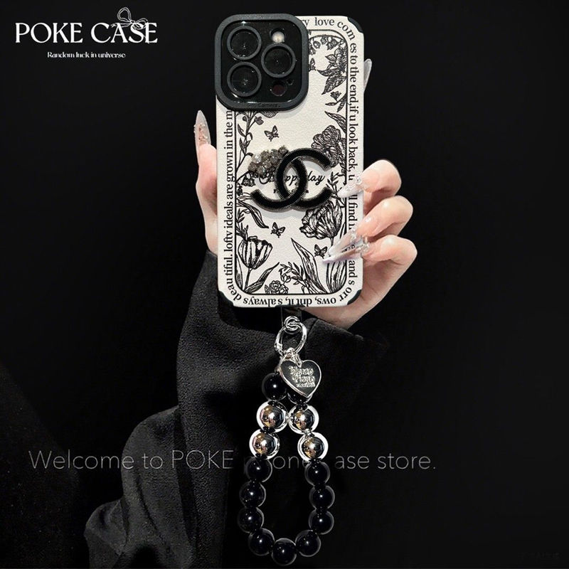 シャネル Chanel アイホン 17 air 16 15 14 13 Pro ケース斜め掛け