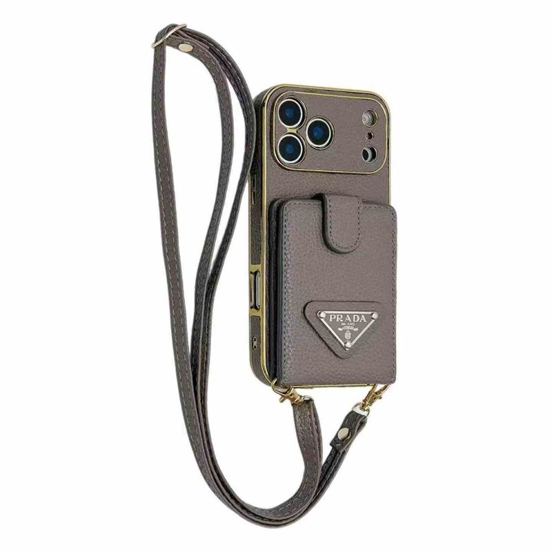 プラダ Prada IPhone air 17 16 14 Pro IPhone16 15 IPhone SE 第4世代 ケース 革製