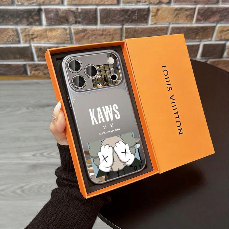 カウズ Kaws iphone17 pro max 16 15 14 13pro Maxケース